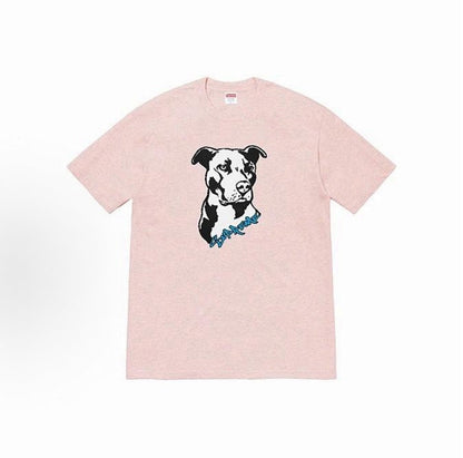 款号M324#p40💰 Supreme Week 18 Pitbull Tee 斗牛犬印花迷彩短袖美式潮流T恤 男女同款 宽松版型 采用260克精梳棉双纱 从面料到辅料全部三标齐全跟足ZP 进口松井 - view 1