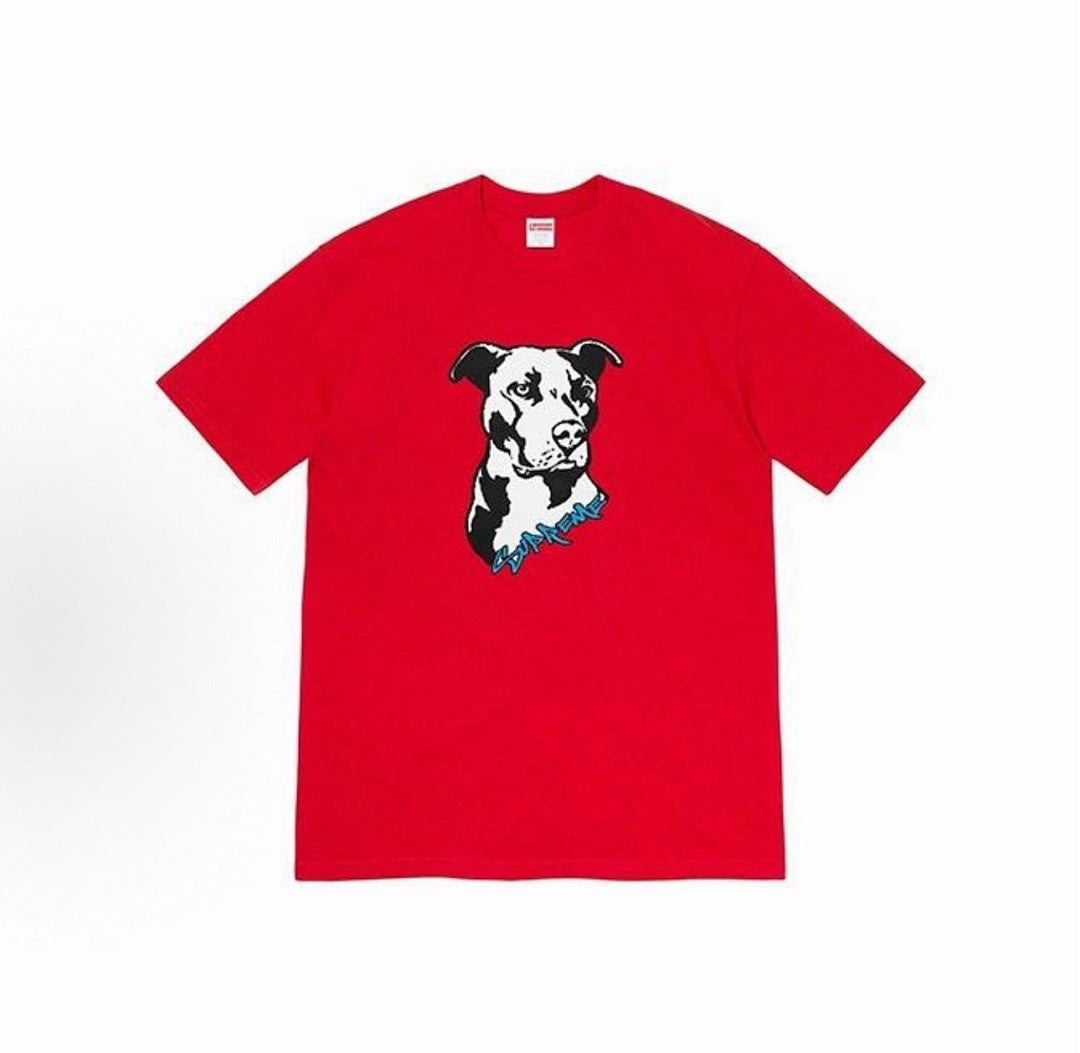 款号M324#p40💰 Supreme Week 18 Pitbull Tee 斗牛犬印花迷彩短袖美式潮流T恤 男女同款 宽松版型 采用260克精梳棉双纱 从面料到辅料全部三标齐全跟足ZP 进口松井 - view 3