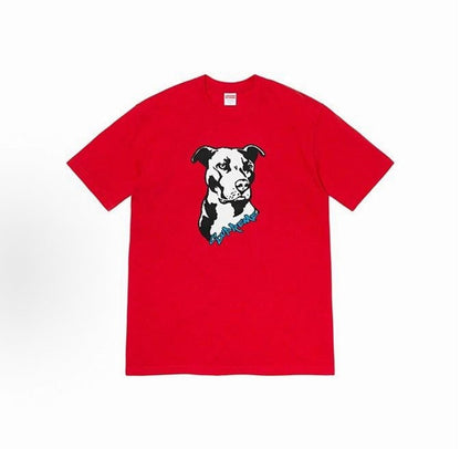 款号M324#p40💰 Supreme Week 18 Pitbull Tee 斗牛犬印花迷彩短袖美式潮流T恤 男女同款 宽松版型 采用260克精梳棉双纱 从面料到辅料全部三标齐全跟足ZP 进口松井 - view 3