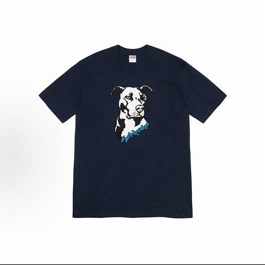 款号M324#p40💰 Supreme Week 18 Pitbull Tee 斗牛犬印花迷彩短袖美式潮流T恤 男女同款 宽松版型 采用260克精梳棉双纱 从面料到辅料全部三标齐全跟足ZP 进口松井 - view 4