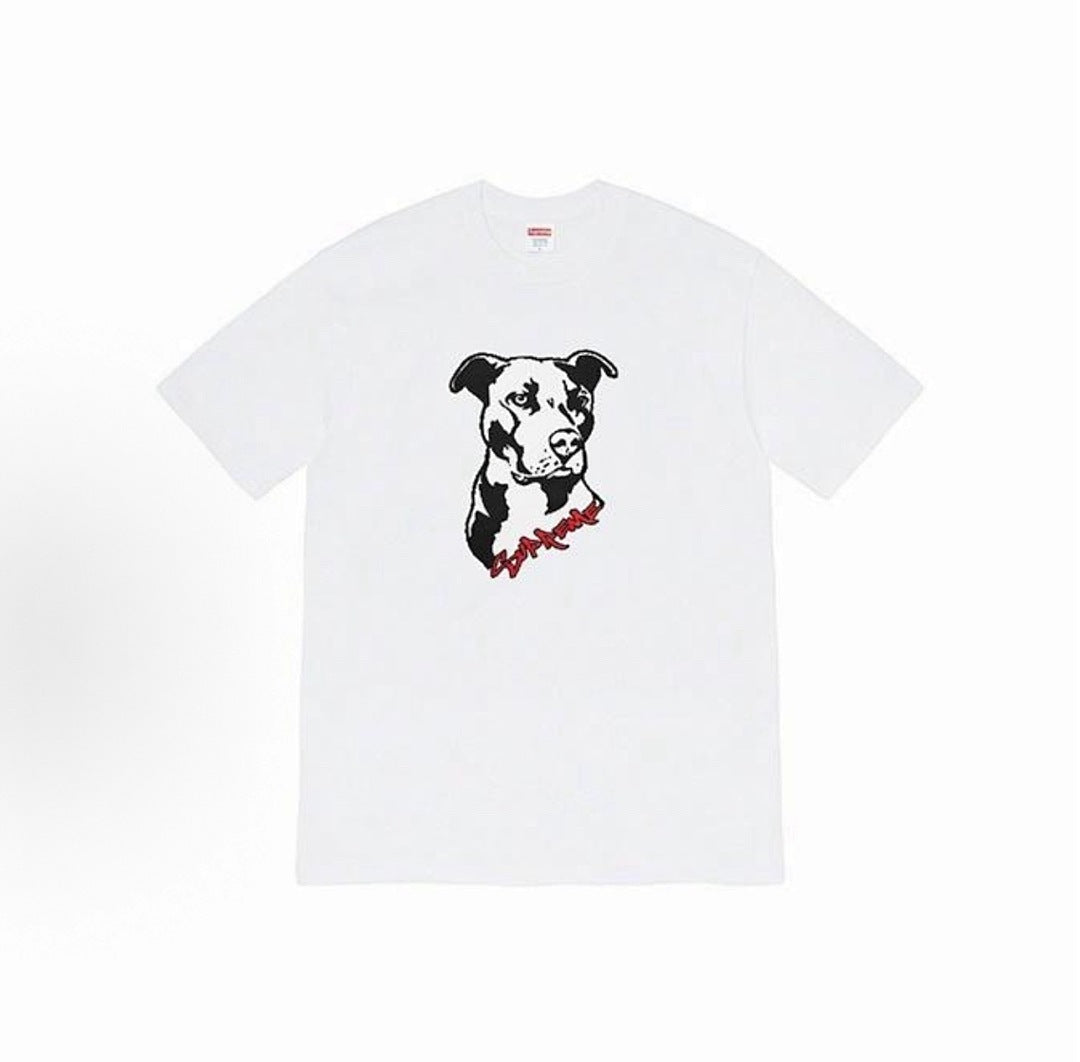 款号M324#p40💰 Supreme Week 18 Pitbull Tee 斗牛犬印花迷彩短袖美式潮流T恤 男女同款 宽松版型 采用260克精梳棉双纱 从面料到辅料全部三标齐全跟足ZP 进口松井 - view 5