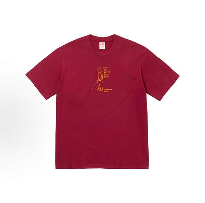 款号M325#p40💰 Supreme SS25 WEEK18 Summer Tee 夏季T恤系列 Gonz Tee 线条印花图案圆领短袖T恤 男女同款 宽松版型 采用260克精梳棉双纱 从面料到辅 - view 2