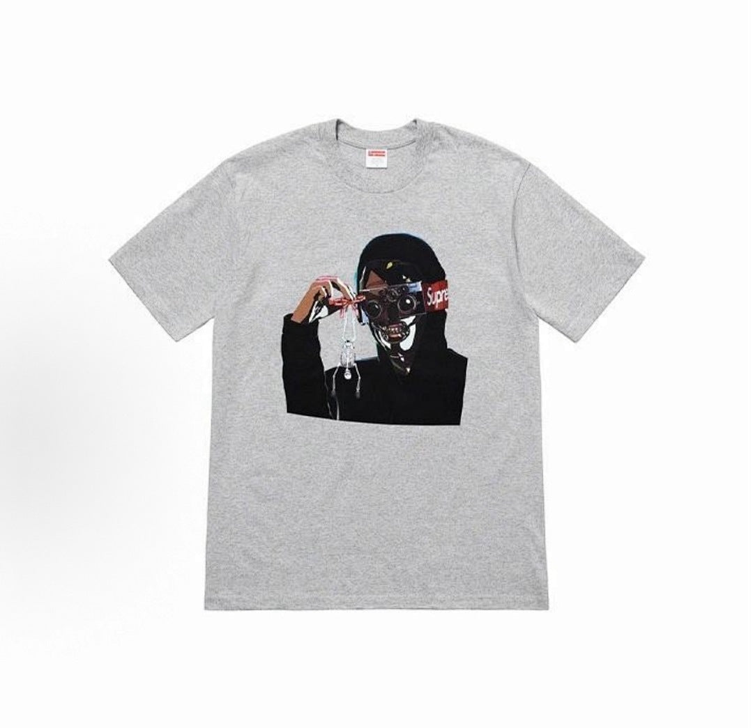 款号M326#p40💰 Supreme SS19 Creeper Tee White 人物印花短袖美式潮流T恤 男女同款 白色 宽松版型 采用260克精梳棉双纱 从面料到辅料全部三标齐全跟足ZP - view 1