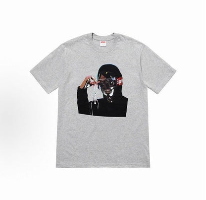款号M326#p40💰 Supreme SS19 Creeper Tee White 人物印花短袖美式潮流T恤 男女同款 白色 宽松版型 采用260克精梳棉双纱 从面料到辅料全部三标齐全跟足ZP - view 1