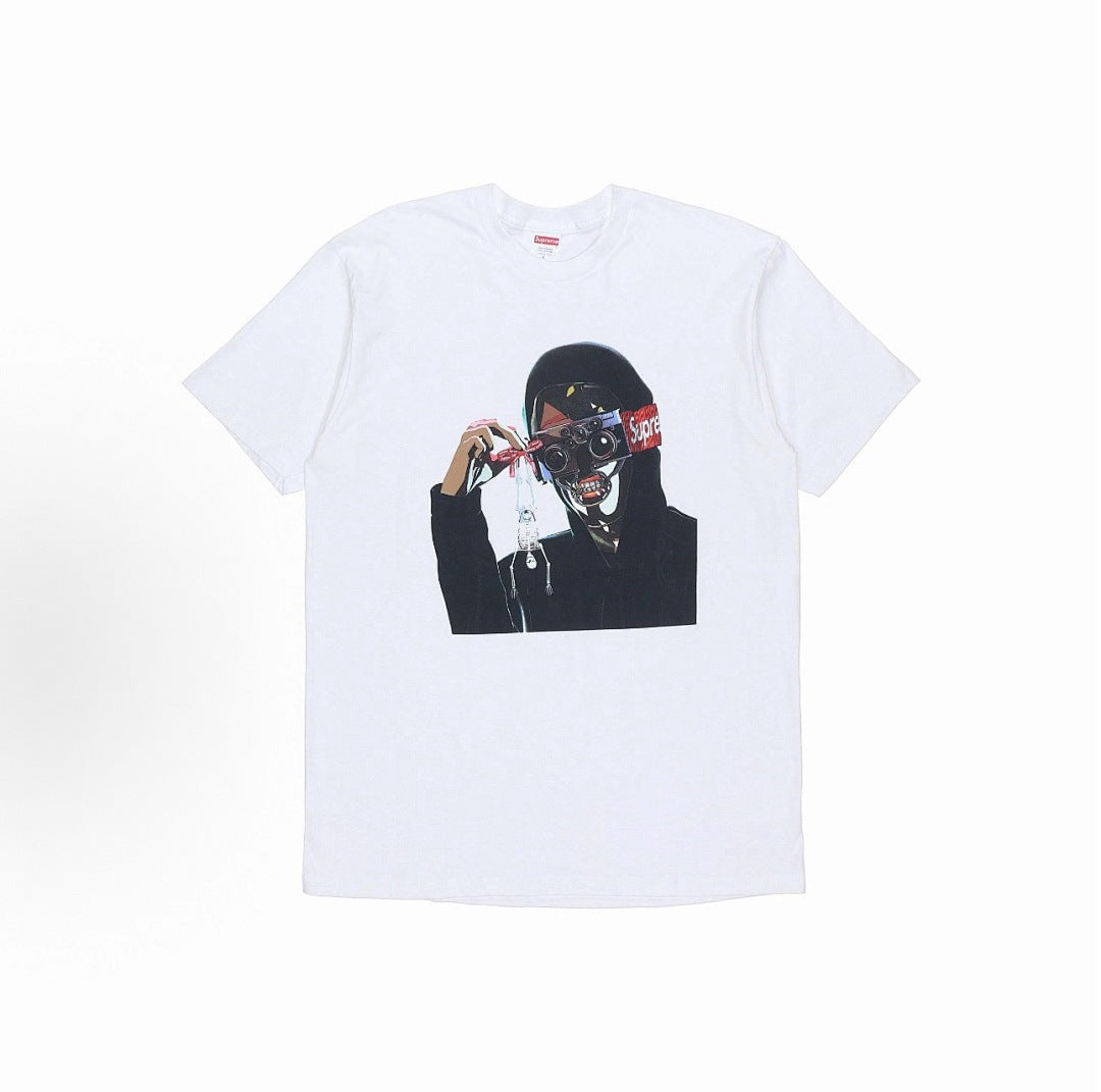 款号M326#p40💰 Supreme SS19 Creeper Tee White 人物印花短袖美式潮流T恤 男女同款 白色 宽松版型 采用260克精梳棉双纱 从面料到辅料全部三标齐全跟足ZP - view 9