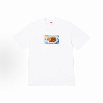 款号M328#p40💰 Supreme SS25 WEEK1 Pancakes Tee 煎饼图案圆领短袖T恤 男女同款 宽松版型 采用260克精梳棉双纱 从面料到辅料全部三标齐全跟足ZP 进口松井公 - view 5