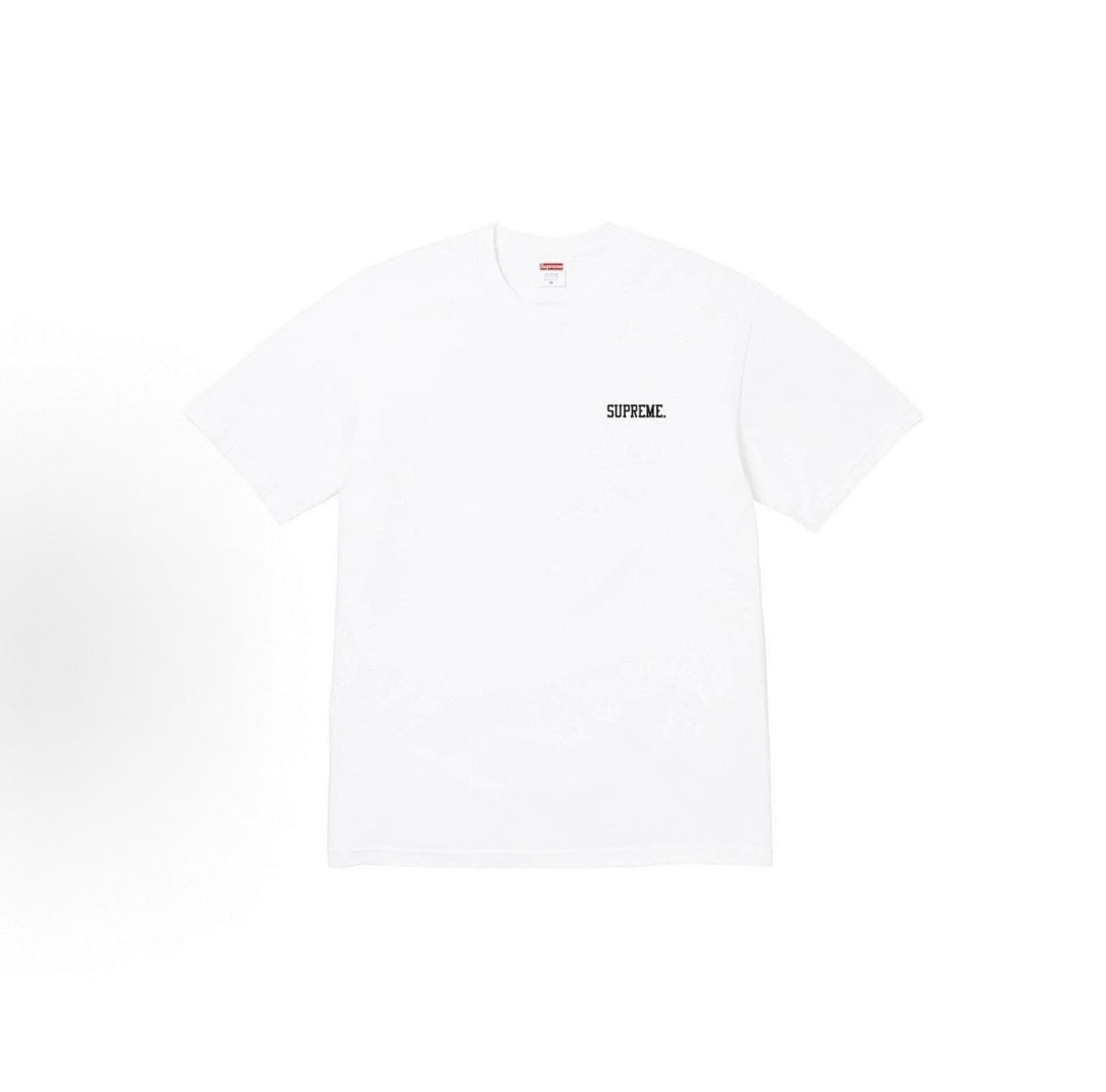 款号M329#p40💰 Supreme FW23 WEEK 7 FIGHTER TEE 字母人物图案圆领短袖美式潮流T恤 男女同款 宽松版型 采用260克精梳棉双纱 从面料到辅料全部三标齐全跟足Z - view 5