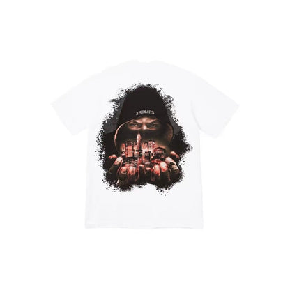 款号M329#p40💰 Supreme FW23 WEEK 7 FIGHTER TEE 字母人物图案圆领短袖美式潮流T恤 男女同款 宽松版型 采用260克精梳棉双纱 从面料到辅料全部三标齐全跟足Z - view 6