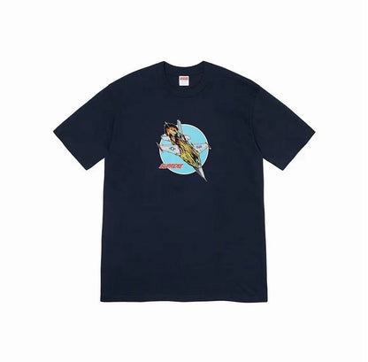 款号M331#p40💰 Supreme FW20 Week 1 Jet Tee 喷射飞机印花圆领短袖美式潮流T恤 男女同款 宽松版型 采用260克精梳棉双纱 从面料到辅料全部三标齐全跟足ZP 进口松 - view 6