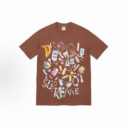 款号M335#40💰 Supreme SS23 WEEK18系列 TRASH TEE 卡通动漫图案印花圆领套头短袖T恤 男女同款 宽松版型 采用260克精梳棉双纱 从面料到辅料全部三标齐全跟足ZP - view 3
