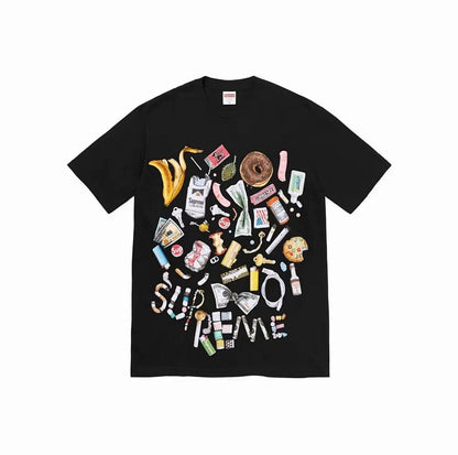 款号M335#40💰 Supreme SS23 WEEK18系列 TRASH TEE 卡通动漫图案印花圆领套头短袖T恤 男女同款 宽松版型 采用260克精梳棉双纱 从面料到辅料全部三标齐全跟足ZP - view 8
