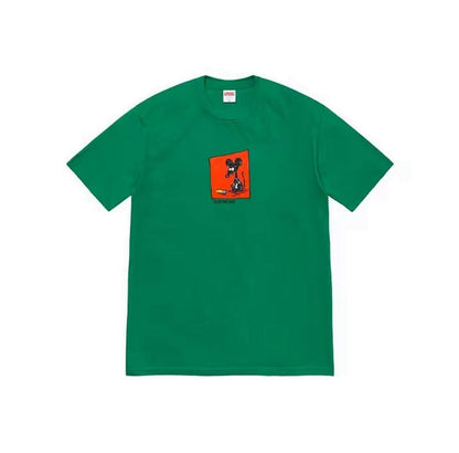 款号M340#40💰 Supreme Week 1 Mouse Tee 全棉老鼠印花圆领短袖美式潮流T恤 男女同款 宽松版型 采用260克精梳棉双纱 从面料到辅料全部三标齐全跟足ZP 进口松井公司 - view 2