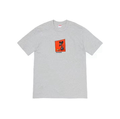 款号M340#40💰 Supreme Week 1 Mouse Tee 全棉老鼠印花圆领短袖美式潮流T恤 男女同款 宽松版型 采用260克精梳棉双纱 从面料到辅料全部三标齐全跟足ZP 进口松井公司 - view 5