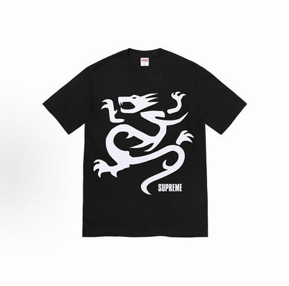 款号M341#p40💰 Supreme SS23 WEEK18系列 MOBB DEEP DRAGON TEE 字母卡通动漫印花圆领套头短袖美式潮流T恤 男女同款 宽松版型 采用260克精梳棉双纱 - view 8