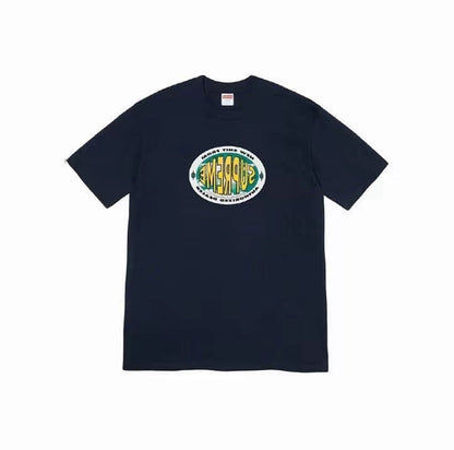 款号M347#p40💰 Supreme FW19 Week 1 New Shit Tee 字母logo印花短袖美式潮流T恤 男女同款 黑色 宽松版型 采用260克精梳棉双纱 从面料到辅料全部三标齐 - view 2