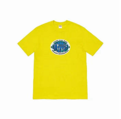 款号M347#p40💰 Supreme FW19 Week 1 New Shit Tee 字母logo印花短袖美式潮流T恤 男女同款 黑色 宽松版型 采用260克精梳棉双纱 从面料到辅料全部三标齐 - view 6