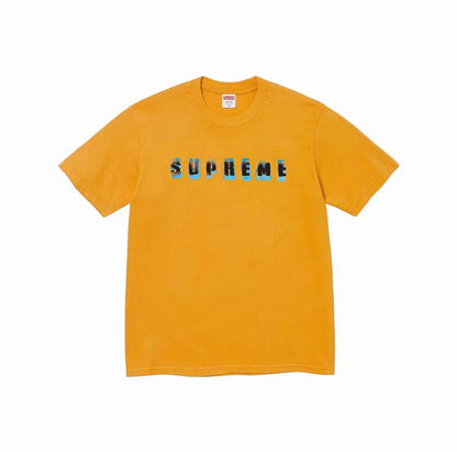 款号M350#p40💰 Supreme FW23 秋冬系列 WEEK1 STENCIL TEE 模板字母Logo印花圆领套头短袖T恤 男女同款 宽松版型 采用260克精梳棉双纱 从面料到辅料全部三 - view 2