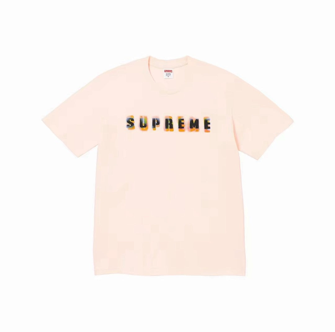 款号M350#p40💰 Supreme FW23 秋冬系列 WEEK1 STENCIL TEE 模板字母Logo印花圆领套头短袖T恤 男女同款 宽松版型 采用260克精梳棉双纱 从面料到辅料全部三 - view 3