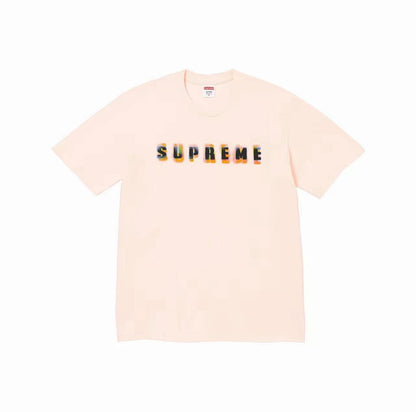 款号M350#p40💰 Supreme FW23 秋冬系列 WEEK1 STENCIL TEE 模板字母Logo印花圆领套头短袖T恤 男女同款 宽松版型 采用260克精梳棉双纱 从面料到辅料全部三 - view 3