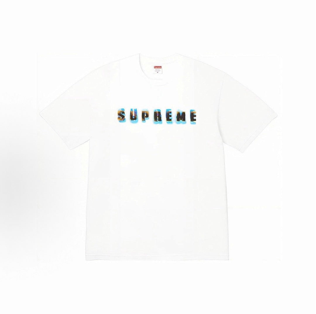 款号M350#p40💰 Supreme FW23 秋冬系列 WEEK1 STENCIL TEE 模板字母Logo印花圆领套头短袖T恤 男女同款 宽松版型 采用260克精梳棉双纱 从面料到辅料全部三 - view 4