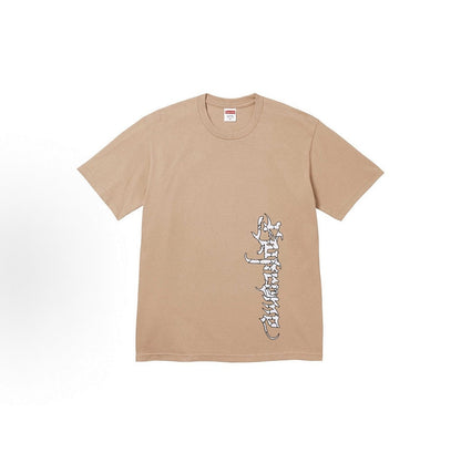 款号M356#p40💰 Supreme FW24 WEEK1 Satan Tee 背面艺术字logo印花短袖美式潮流T恤 男女同款 宽松版型 采用260克精梳棉双纱 从面料到辅料全部三标齐全跟足Z - view 6