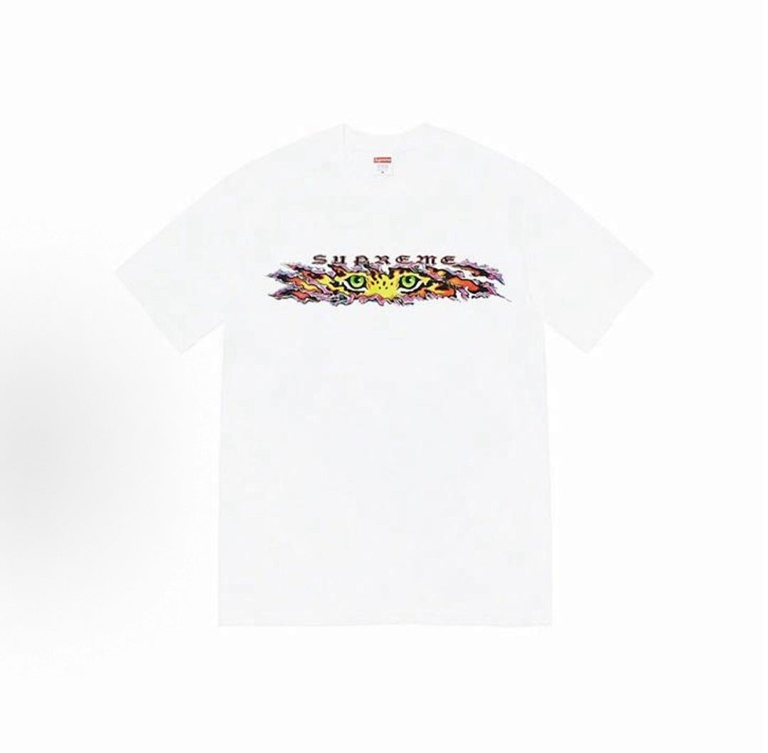 款号M357#p40💰 Supreme SS22 Week 19 Eyes Tee 动物眼睛印花短袖美式潮流T恤 男款 宽松版型 采用260克精梳棉双纱 从面料到辅料全部三标齐全跟足ZP 进口松井 - view 4