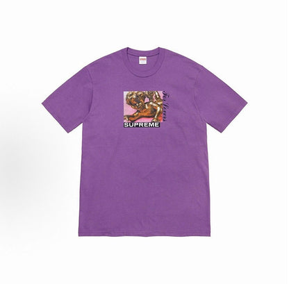 款号M358#p40💰 Supreme FW20系列 Week 1 Lovers Tee 丘比特卡通印花圆领短袖美式潮流T恤 男女同款 宽松版型 采用260克精梳棉双纱 从面料到辅料全部三标齐全跟 - view 1