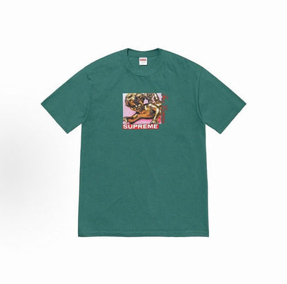 款号M358#p40💰 Supreme FW20系列 Week 1 Lovers Tee 丘比特卡通印花圆领短袖美式潮流T恤 男女同款 宽松版型 采用260克精梳棉双纱 从面料到辅料全部三标齐全跟 - view 2
