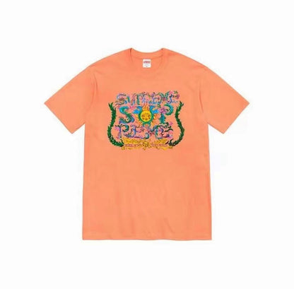 款号M360#40💰 Supreme Week 1 Crest Tee 美式潮流图腾印花圆领短袖T恤 男女同款 宽松版型 采用260克精梳棉双纱 从面料到辅料全部三标齐全跟足ZP 进口松井公司浆料 - view 4