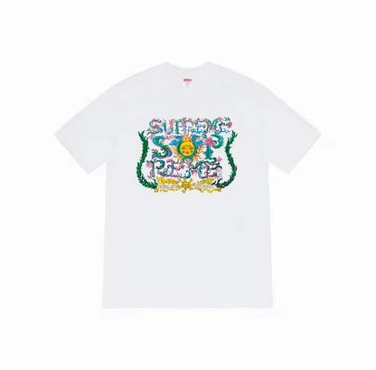 款号M360#40💰 Supreme Week 1 Crest Tee 美式潮流图腾印花圆领短袖T恤 男女同款 宽松版型 采用260克精梳棉双纱 从面料到辅料全部三标齐全跟足ZP 进口松井公司浆料 - view 5