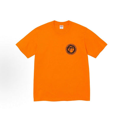 款号M310#p40💰 Supreme FW25 WEEK1 Devotion Tee 胸前圆形徽标logo后背个性印花短袖T恤 男女同款 宽松版型 采用260克精梳棉双纱 从面料到辅料全部三标齐全 - view 3