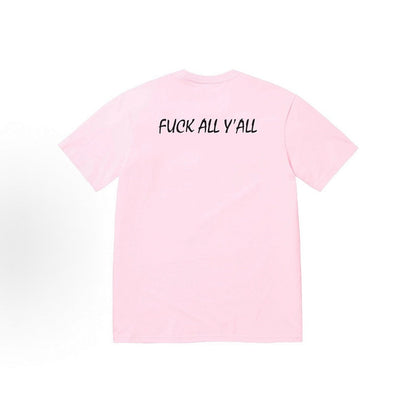 款号M316#p40💰 Supreme FW25 秋季T恤系列 WEEK7 Split Tee logo印花图案圆领短袖T恤 男女同款 宽松版型 采用260克精梳棉双纱 从面料到辅料全部三标齐全跟足 - view 3