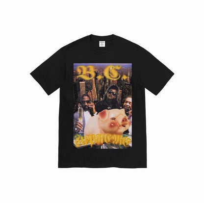 款号M334#40💰 Supreme SUPREME x BERNADETTE CORPORATION SS23 联名款 WEEK13 MONEY TEE 图案印花Logo美式潮流T恤 男女同款情侣 - view 4