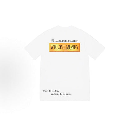 款号M334#40💰 Supreme SUPREME x BERNADETTE CORPORATION SS23 联名款 WEEK13 MONEY TEE 图案印花Logo美式潮流T恤 男女同款情侣 - view 5