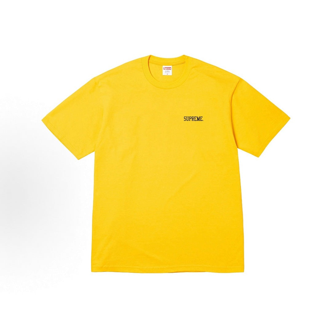 款号M366#p40💰 Supreme FW25 冬季T恤系列 Week17 Dash Snow Tee 圆领舒适背面人物印花短袖T恤 男女同款 宽松版型 采用260克精梳棉双纱 从面料到辅料全部 - view 3
