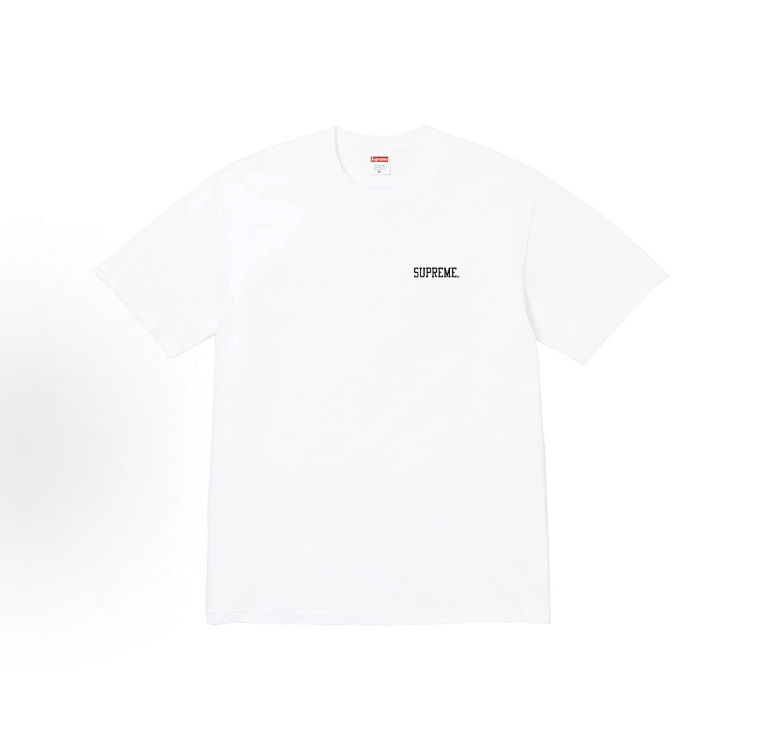款号M366#p40💰 Supreme FW25 冬季T恤系列 Week17 Dash Snow Tee 圆领舒适背面人物印花短袖T恤 男女同款 宽松版型 采用260克精梳棉双纱 从面料到辅料全部 - view 4