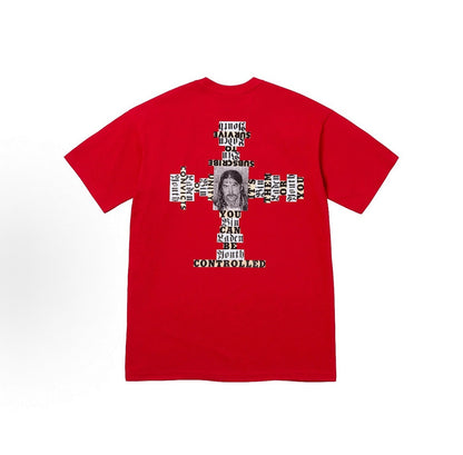 款号M366#p40💰 Supreme FW25 冬季T恤系列 Week17 Dash Snow Tee 圆领舒适背面人物印花短袖T恤 男女同款 宽松版型 采用260克精梳棉双纱 从面料到辅料全部 - view 6