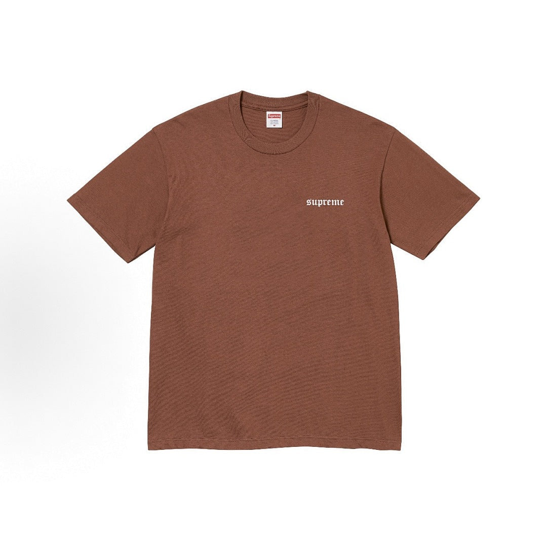 款号M368#p40💰 Supreme FW25 WEEK1 Target Tee 背面国旗迷彩印花图案圆领短袖T恤 男女同款 宽松版型 采用260克精梳棉双纱 从面料到辅料全部三标齐全跟足ZP - view 3