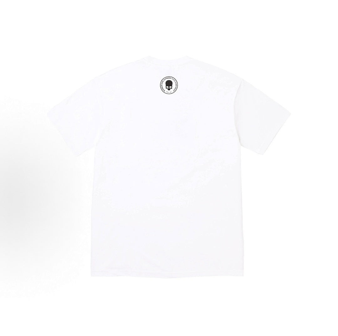款号M369#p40💰 Supreme x Number(N)ine 联名款 FW25 FW25 WEEK16 Manson Tee 骷髅头印花圆领短袖T恤 男女同款 宽松版型 采用260克精梳棉 - view 3