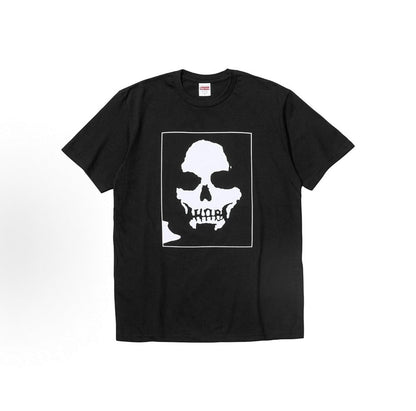 款号M369#p40💰 Supreme x Number(N)ine 联名款 FW25 FW25 WEEK16 Manson Tee 骷髅头印花圆领短袖T恤 男女同款 宽松版型 采用260克精梳棉 - view 6