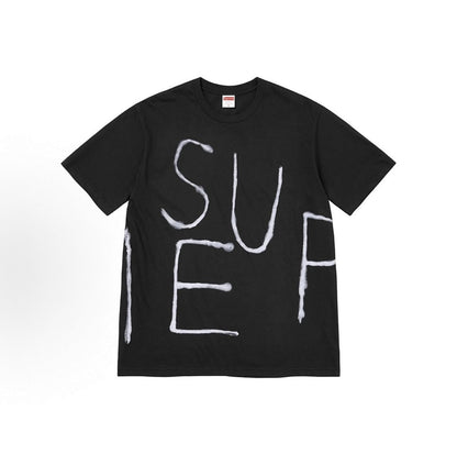 款号M370#p40💰 Supreme SS25 WEEK7 Painted Tee 彩绘印花logo圆领短袖T恤 男女同款 宽松版型 采用260克精梳棉双纱 从面料到辅料全部三标齐全跟足ZP 进 - view 2