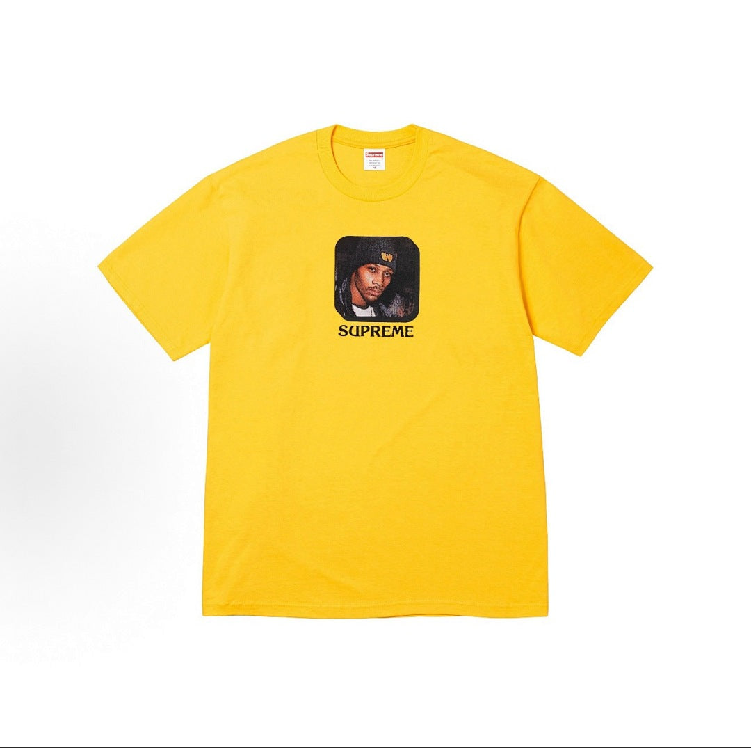 款号M371#p40💰 Supreme x Wu-Tang Clan 联名款 FW25 WEEK10 Clan RZA Tee 人物印花图案圆领短袖T恤 男女同款 宽松版型 采用260克精梳棉双纱 - view 2