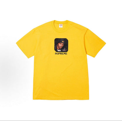 款号M371#p40💰 Supreme x Wu-Tang Clan 联名款 FW25 WEEK10 Clan RZA Tee 人物印花图案圆领短袖T恤 男女同款 宽松版型 采用260克精梳棉双纱 - view 2