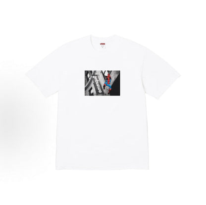 款号M379#p40💰 （市场最高版本欢迎对比） Supreme SS26 WEEK1 Spider-Man Tee 蜘蛛侠印花图案舒适短袖T恤 男女同款 宽松版型 采用260克双纱纯棉 圆筒 从 - view 3