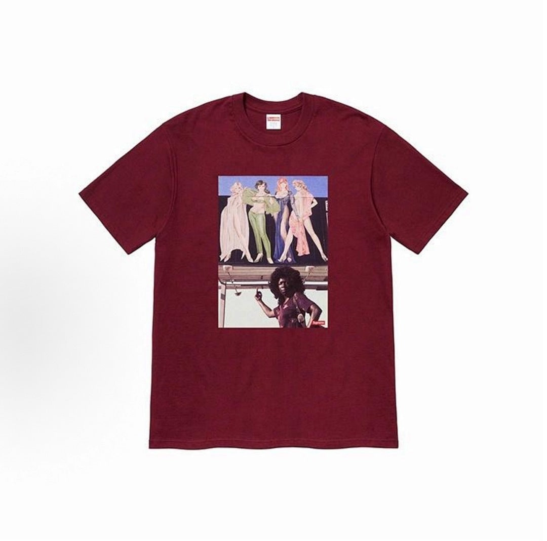 款号M382#p40💰 （市场最高版本欢迎对比） Supreme FW19 Week 7 American Picture Tee 美国照片 美式潮流 印花短袖T恤 男女同款 宽松版型 采用26 - view 3