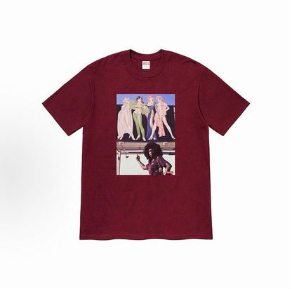款号M382#p40💰 （市场最高版本欢迎对比） Supreme FW19 Week 7 American Picture Tee 美国照片 美式潮流 印花短袖T恤 男女同款 宽松版型 采用26 - view 3