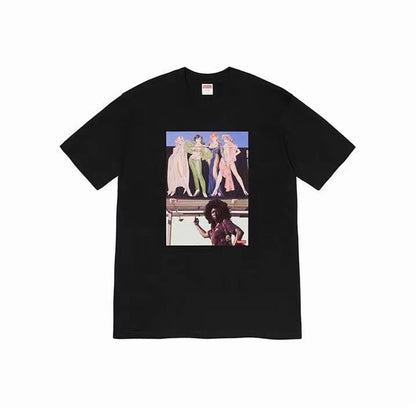 款号M382#p40💰 （市场最高版本欢迎对比） Supreme FW19 Week 7 American Picture Tee 美国照片 美式潮流 印花短袖T恤 男女同款 宽松版型 采用26 - view 6