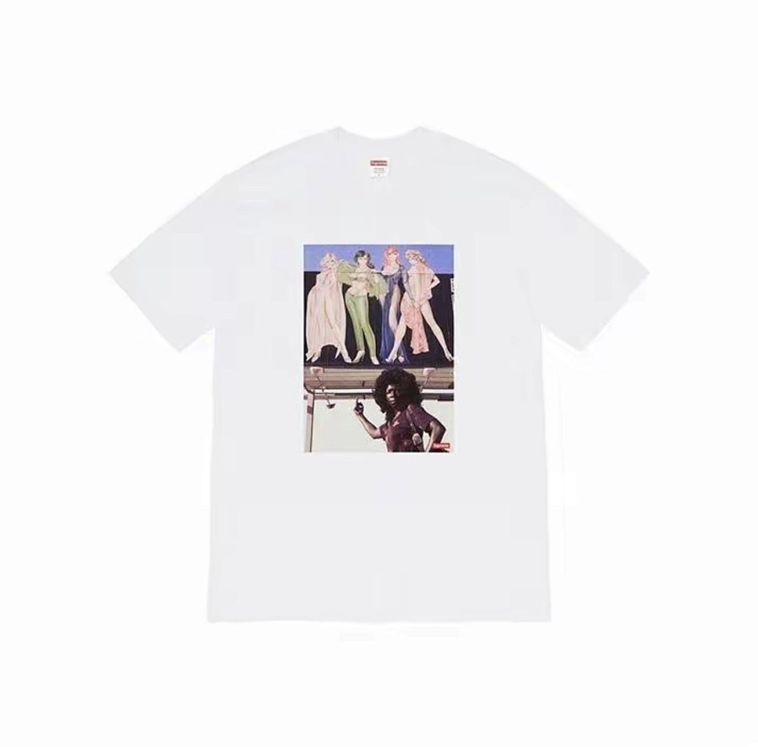 款号M382#p40💰 （市场最高版本欢迎对比） Supreme FW19 Week 7 American Picture Tee 美国照片 美式潮流 印花短袖T恤 男女同款 宽松版型 采用26 - view 7