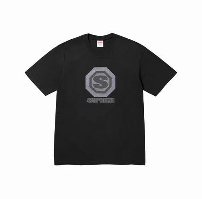 款号M386#p40💰 （市场最高版本欢迎对比） Supreme FW24 2024秋季T恤系列 WEEK8 Blockbuster Tee 胸前logo图案印花百搭短袖美式潮流T恤 男女同款 宽松 - view 4