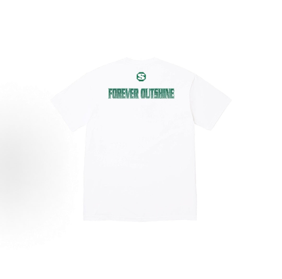 款号M386#p40💰 （市场最高版本欢迎对比） Supreme FW24 2024秋季T恤系列 WEEK8 Blockbuster Tee 胸前logo图案印花百搭短袖美式潮流T恤 男女同款 宽松 - view 7